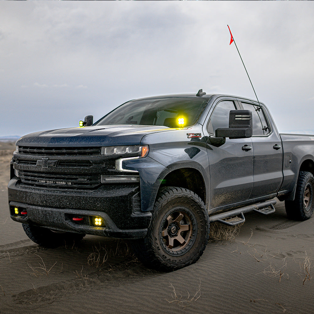 Baja Designs | Fog Lights | Silverado 1500 2019 Fog Pocket Mount Kit Pro Baja Amber FPK Sport WC Baja Designs | 447518