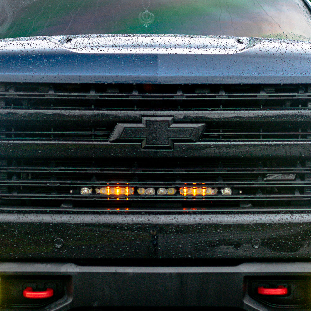 Baja Designs | LED Light Bars | Silverado 1500 Grille Mount Kit 2019-Chevy Silverado 1500 S8 w/ 20 Inch S8 Baja Designs | 447519