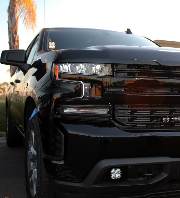 Baja Designs | Fog Lights | Silverado Fog Pocket for 19-Up Silverado 1500/2500/2500 HD FPK SAE Amber Baja Designs  | 447529