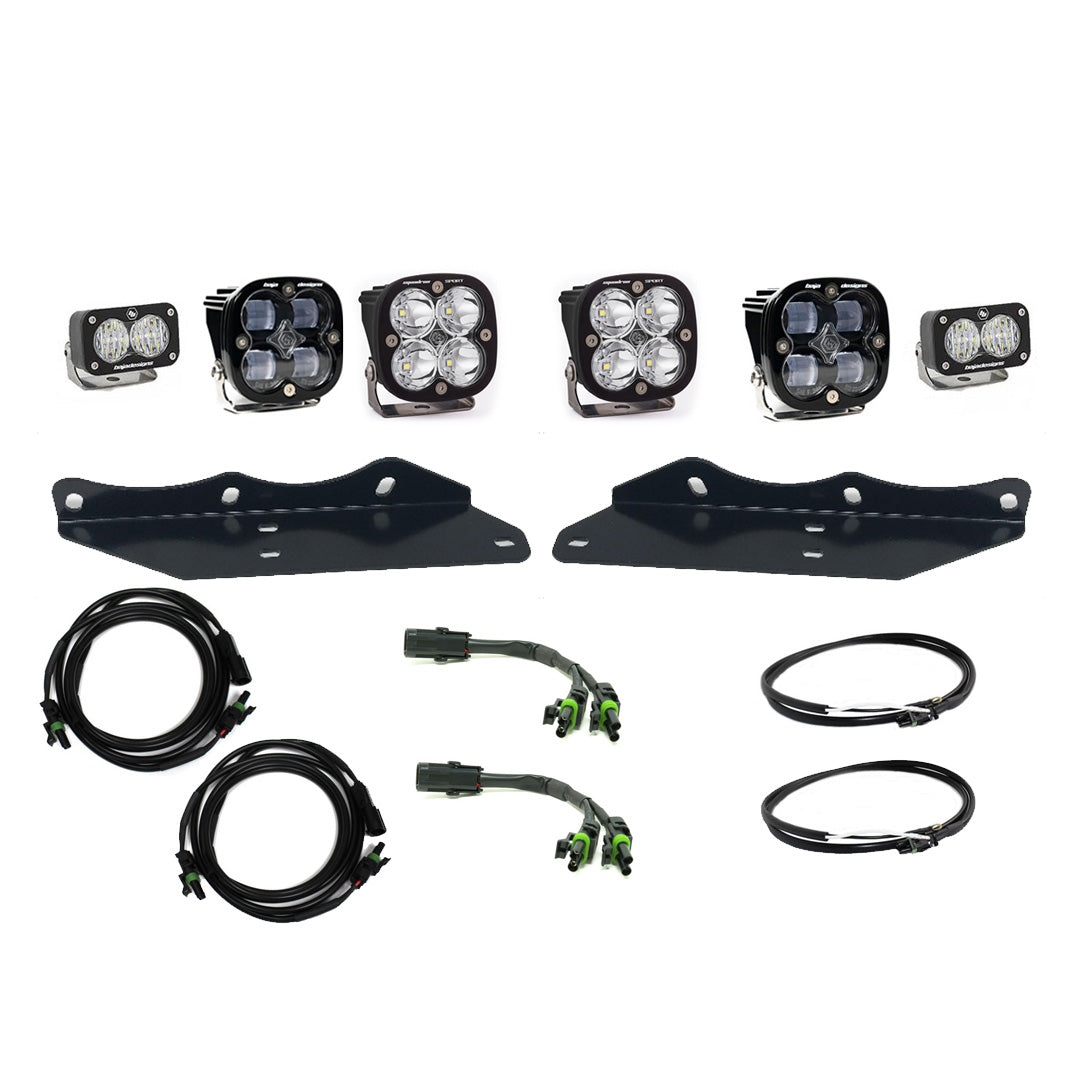 Baja Designs | Fog Lights | Raptor Fog Light Kit 17-18 F-150 Raptor Fog Pocket Kit SAE Sportsmen Baja Designs | 447617
