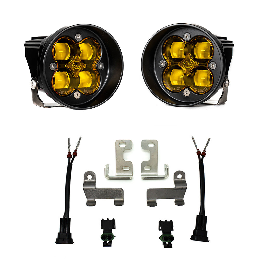 Baja Designs | Fog Lights | Toyota Tacoma Tundra 4Runner Squadron SAE AmberSpot Baja Designs | 447642