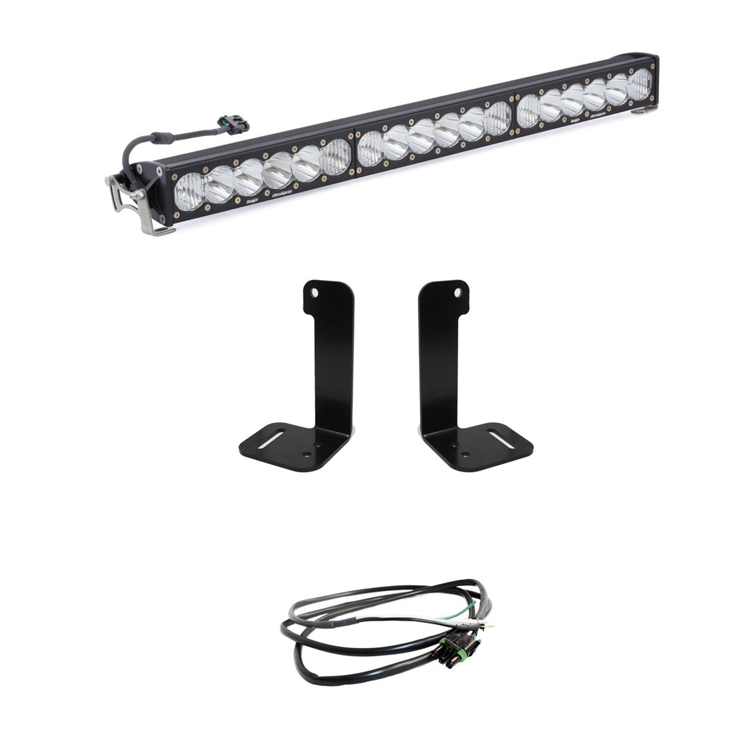 Baja Designs | LED Light Kit | Jeep JL/JT 30 Inch OnX6+ Light Bar Kit w/Upfitter Baja Designs | 447657UP