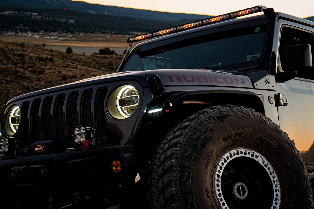 Baja Designs | LED Light Kit | Jeep JL/JT Roof Bar LED Light Kit 50 Inch S8 w/Upfitter Baja Designs | 447665UP