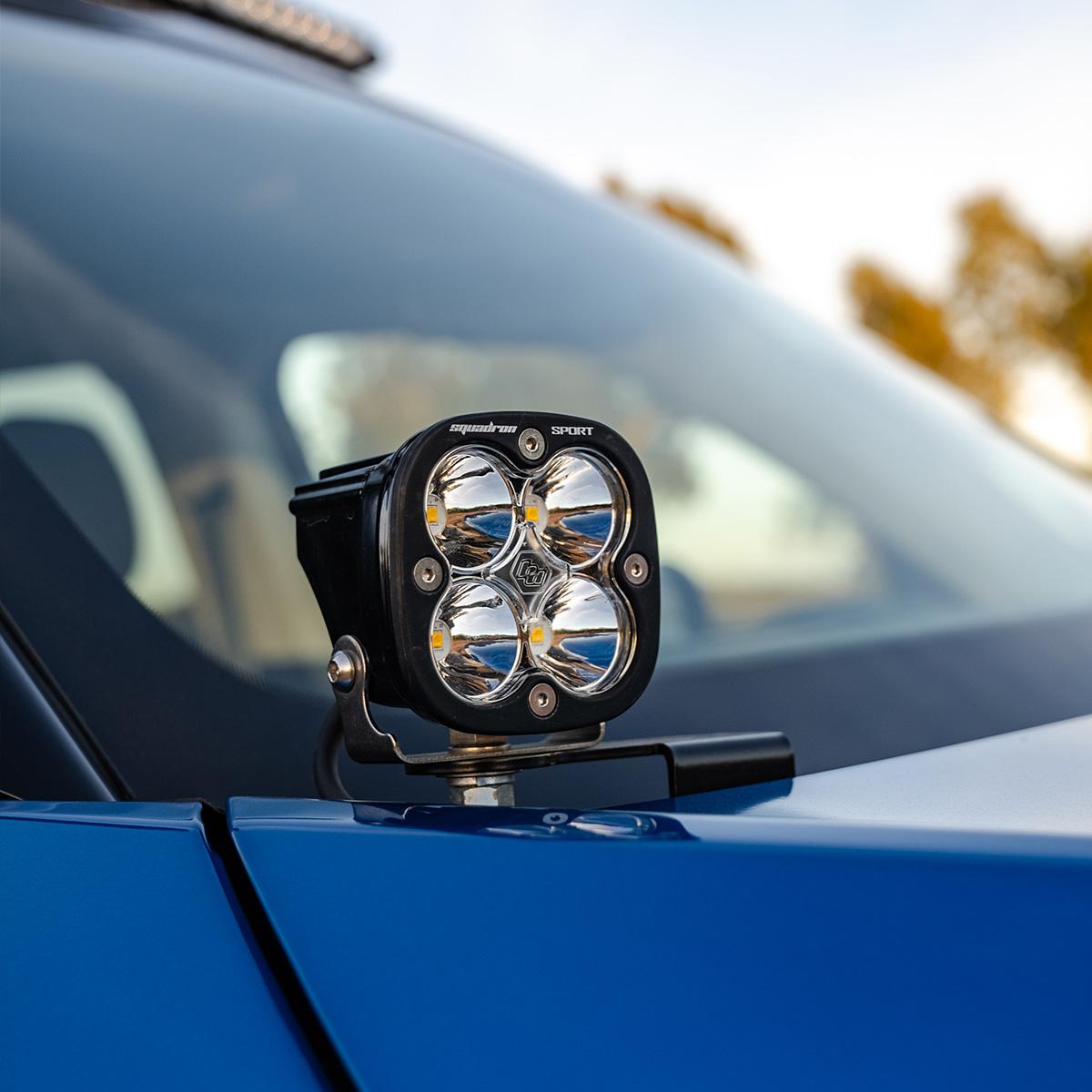 Baja Designs | LED Light Kit | Ford Bronco Sport A-Pillar Kit Squadron Sport Clear Baja Designs | 447687