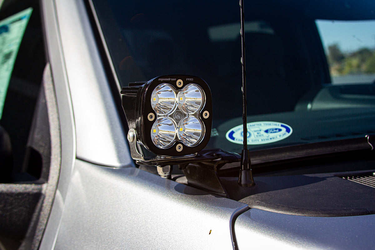 Baja Designs | LED Light Kit | F-150 A Pillar Kit Squadron Pro Spot 21-On F-150 W/ Upfitter Baja Designs | 447696UP