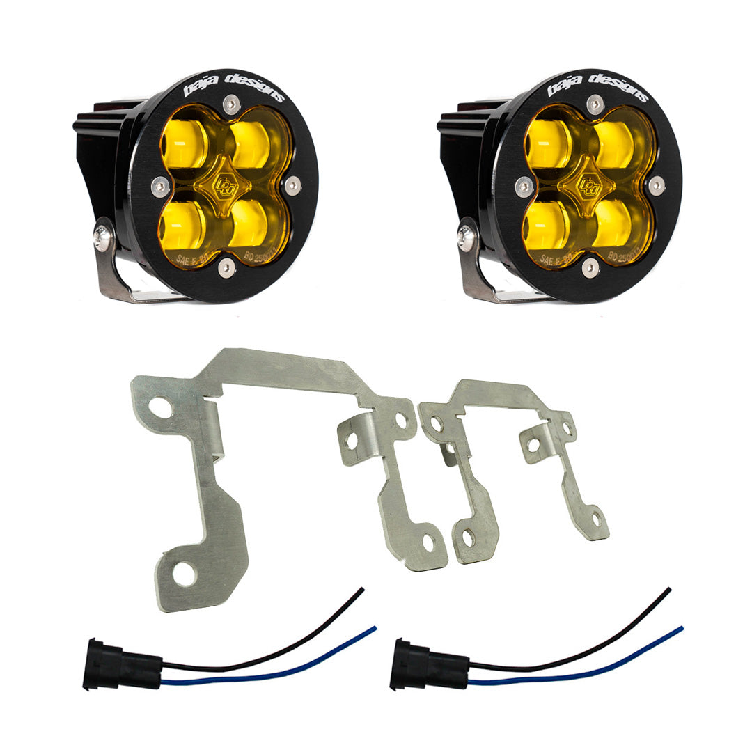 Baja Designs | Fog Lights | Fog Pocket Kit SAE Squadron Amber Ford/Subaru Baja Designs | 447725