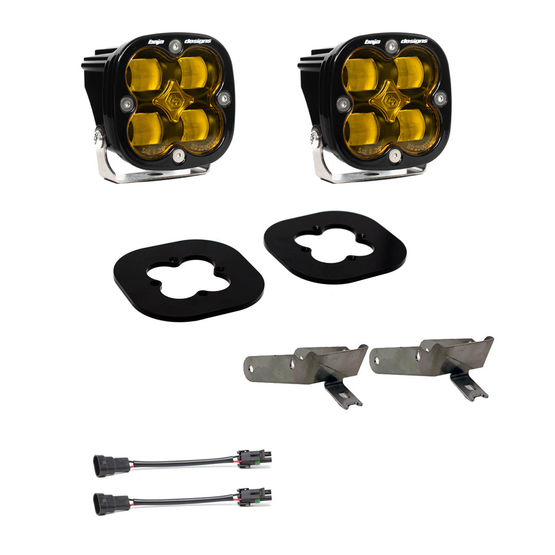 Baja Designs | Fog Lights | Ford Super Duty (11-16) Fog Pocket Kit SAE Amber Baja Designs | 447731