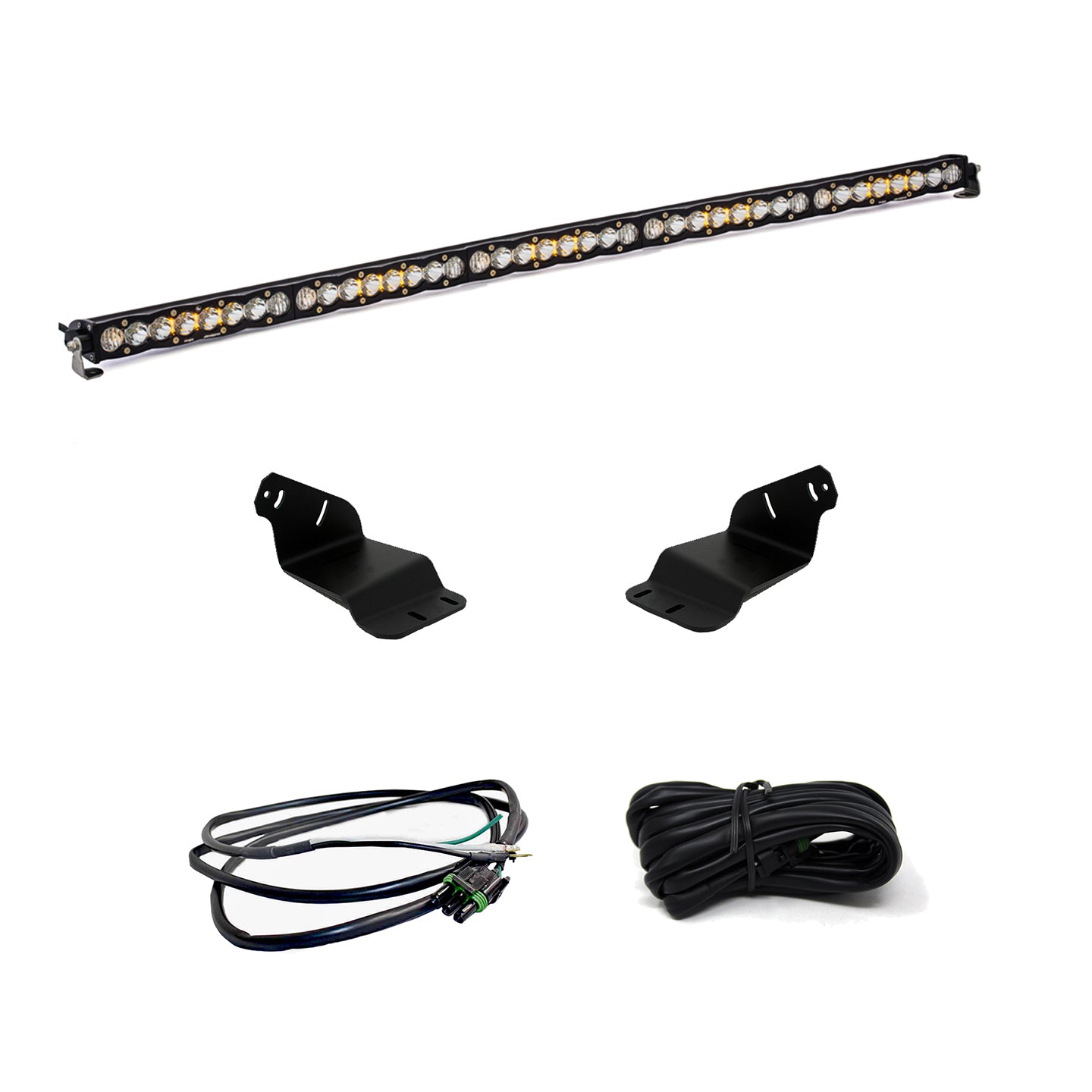 Baja Designs | LED Light Kit | Bronco Roof Light Bar Kit 21-Up Ford Bronco 50 S8 w/Upfitter Baja Designs | 447758UP