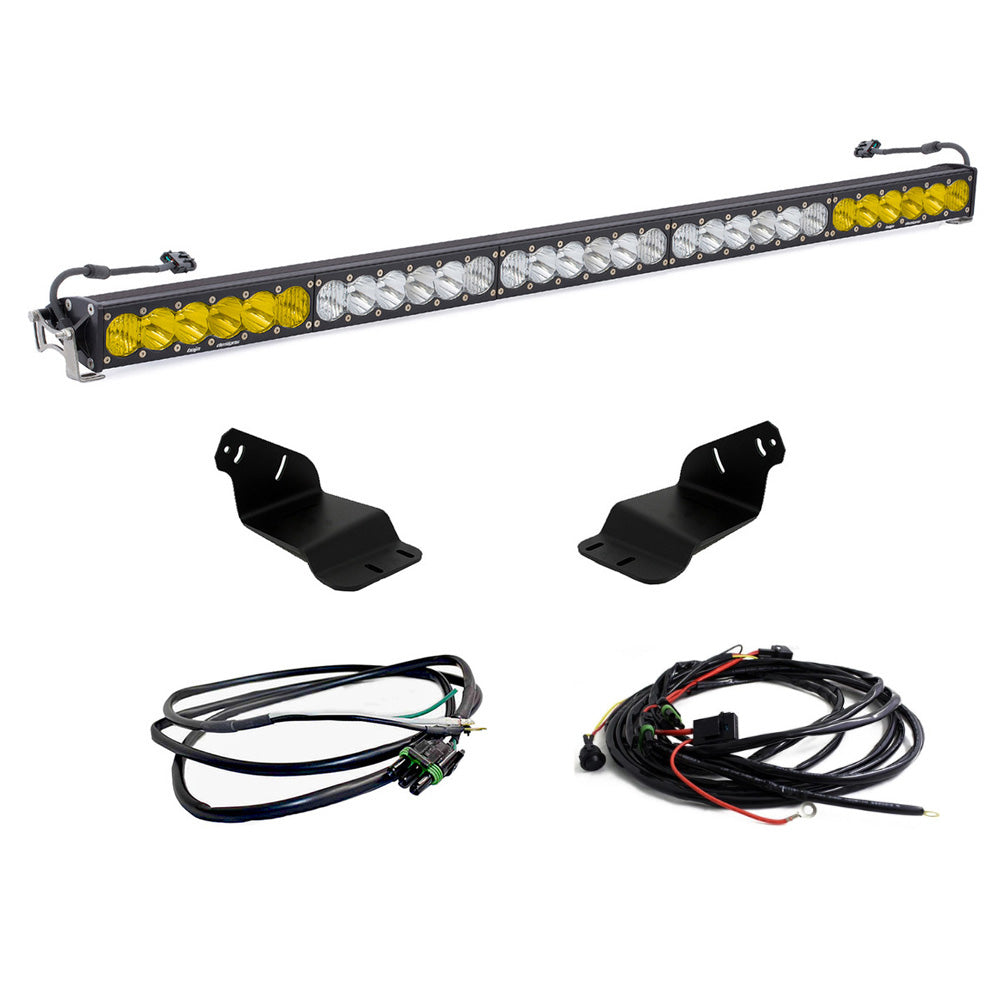 Baja Designs | LED Light Kit | Bronco Roof Light Bar Kit 21-Up Ford Bronco 50 inch Onx6+ Dual Control w/Upfitter Baja Designs | 447759UP
