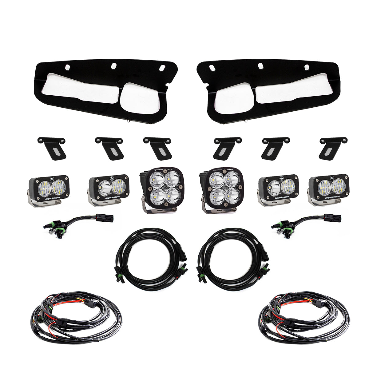 Baja Designs | Fog Lights | Bronco Fog Pocket Kit 21-Up Ford Bronco Sportsmen Baja Designs | 447760