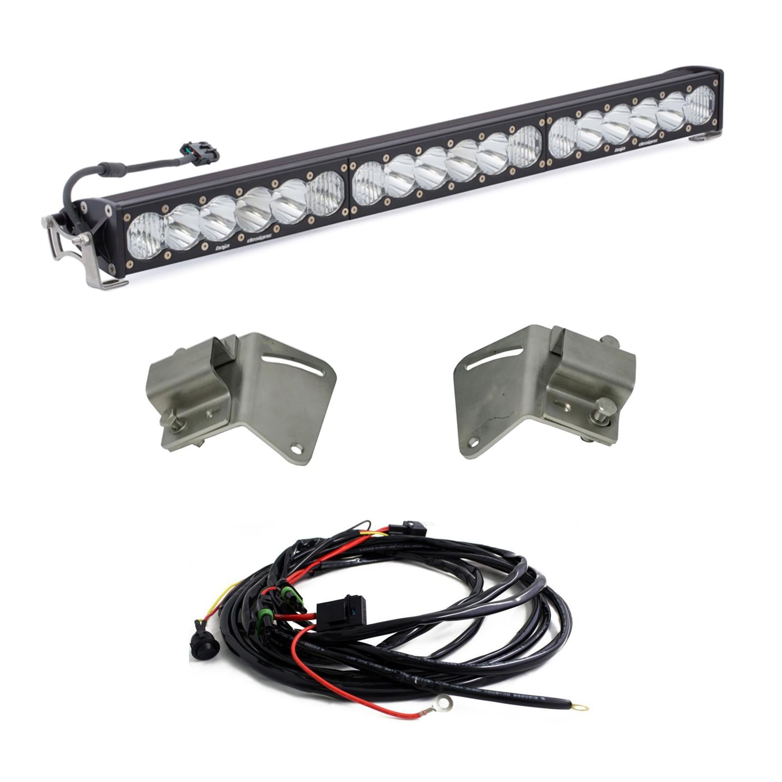 Baja Designs | LED Light Kit | Silverado 2500/3500 (17) Onx6 30 Inch Arc Grille Kit Baja Designs | 447769