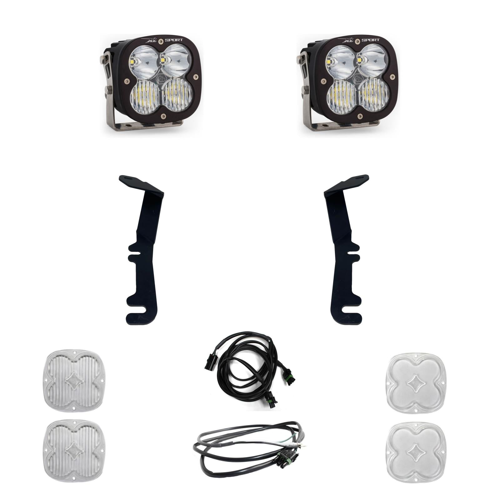 Baja Designs | LED Light Kit | Ram 1500 TRX 21-On XL Sport A-Pillar Kit Baja Designs | 447774
