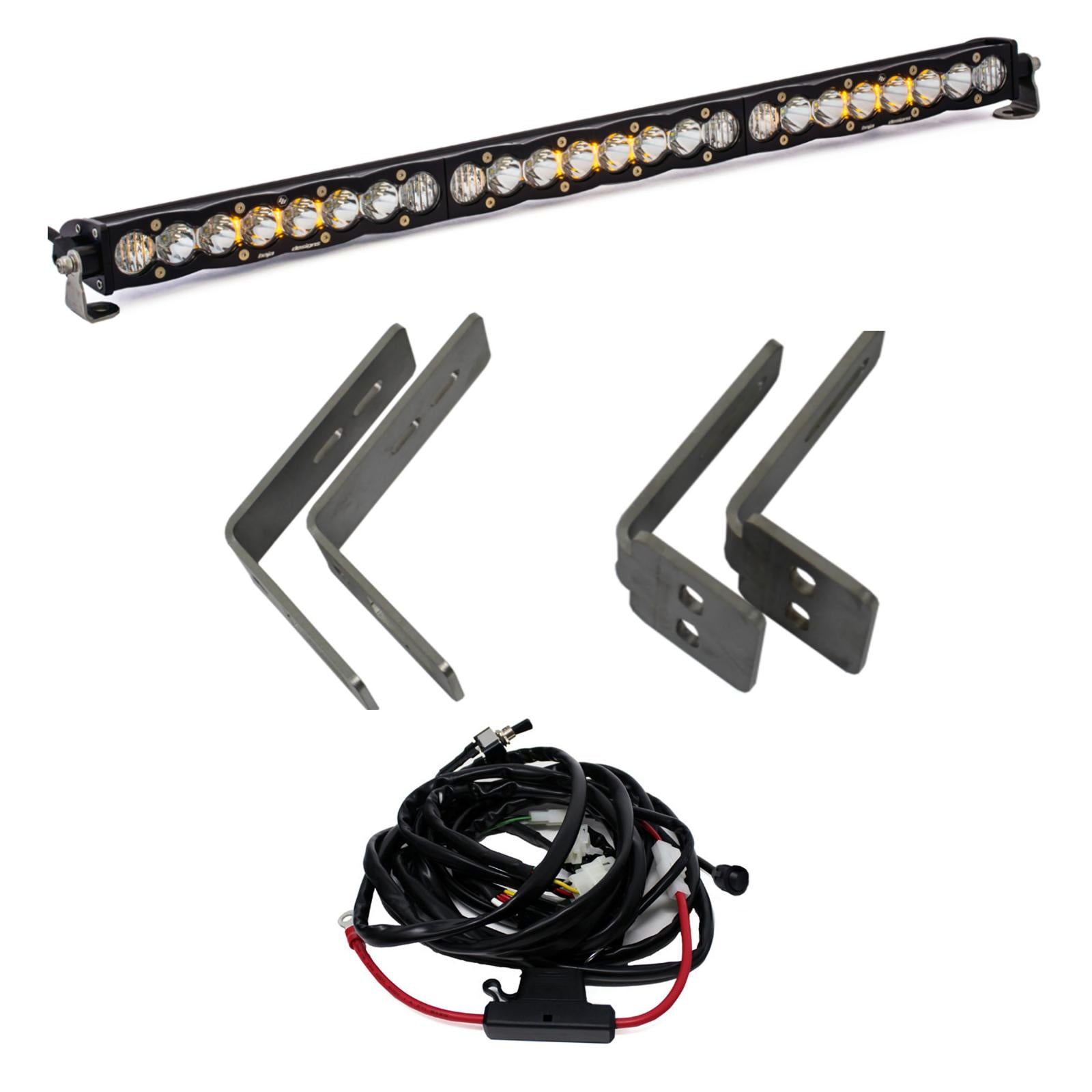 Baja Designs | LED Light Kit | Ford Super Duty (11-16) S8 30 inch Grille Mount Kit Baja Designs | 447792