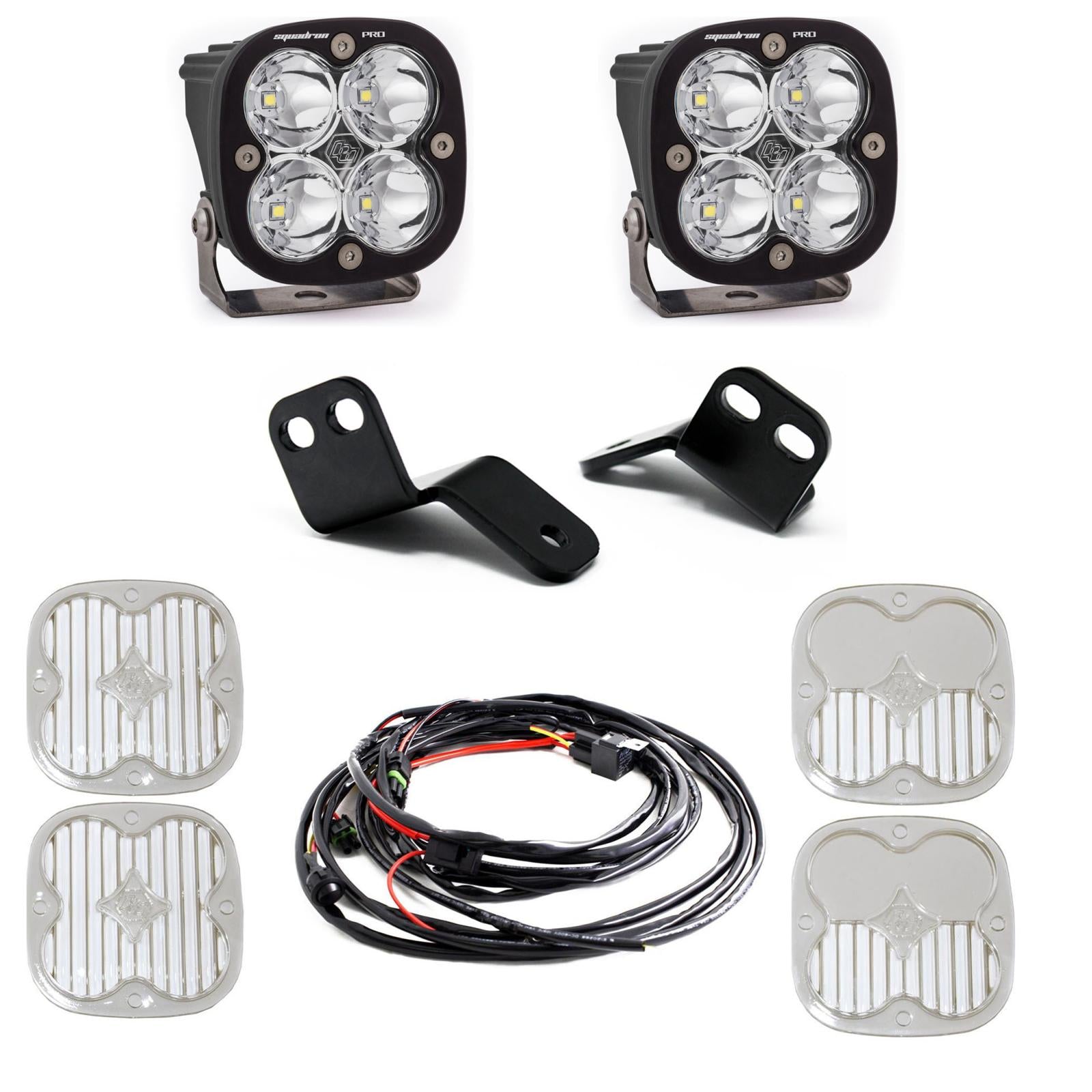 Baja Designs | A Pillar Light Mount | Squadron Pro A-Pillar Kit 18-22 Wildcat XX Driving/Combo Clear Baja Designs | 447828