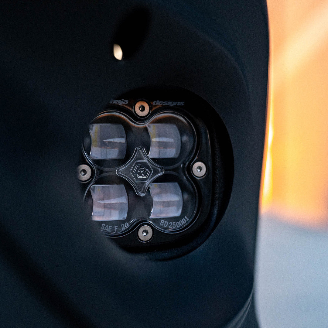 Baja Designs | Fog Lights | Squadron SAE Fog Pocket Kit 19-24 Sprinter 1500/2500/3500 (SAE Fog; Clear) | 447863