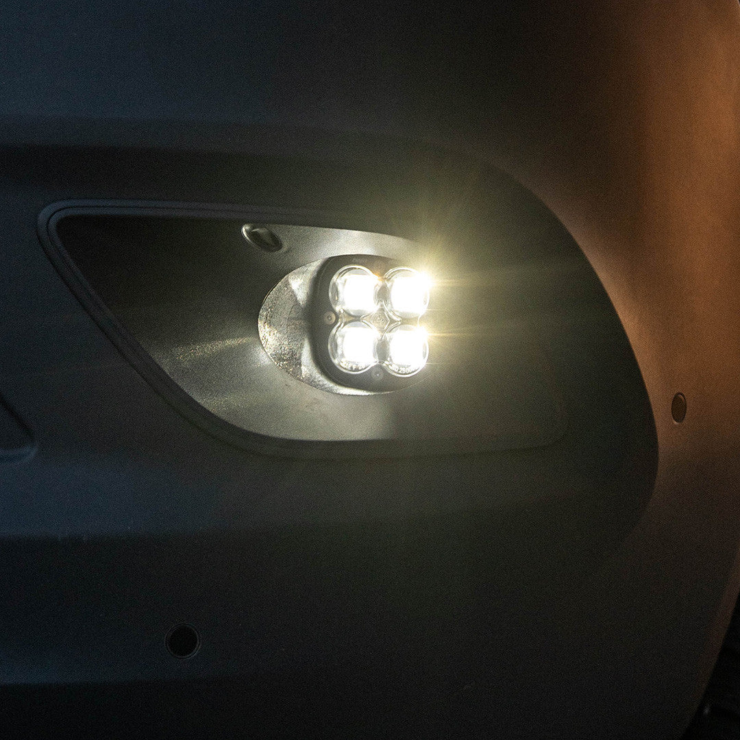 Baja Designs | Fog Lights | Squadron SAE Fog Pocket Kit 19-24 Sprinter 1500/2500/3500 (SAE Fog; Clear) | 447863