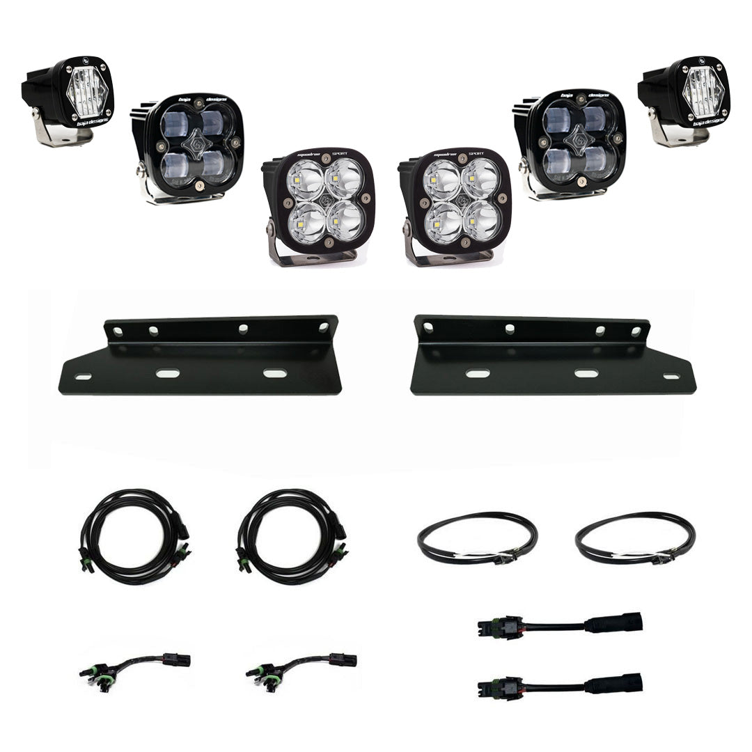 Baja Designs | LED Light Kit | Aftermarket Fog Pocket SAE Kit Fits 21-On Ford Raptor Baja Designs | 448055