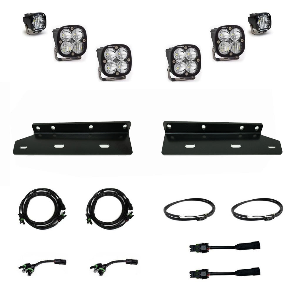 Baja Designs | LED Light Kit | Aftermarket Fog Pocket Pro Kit Fits 21-On Ford Raptor Baja Designs | 448056