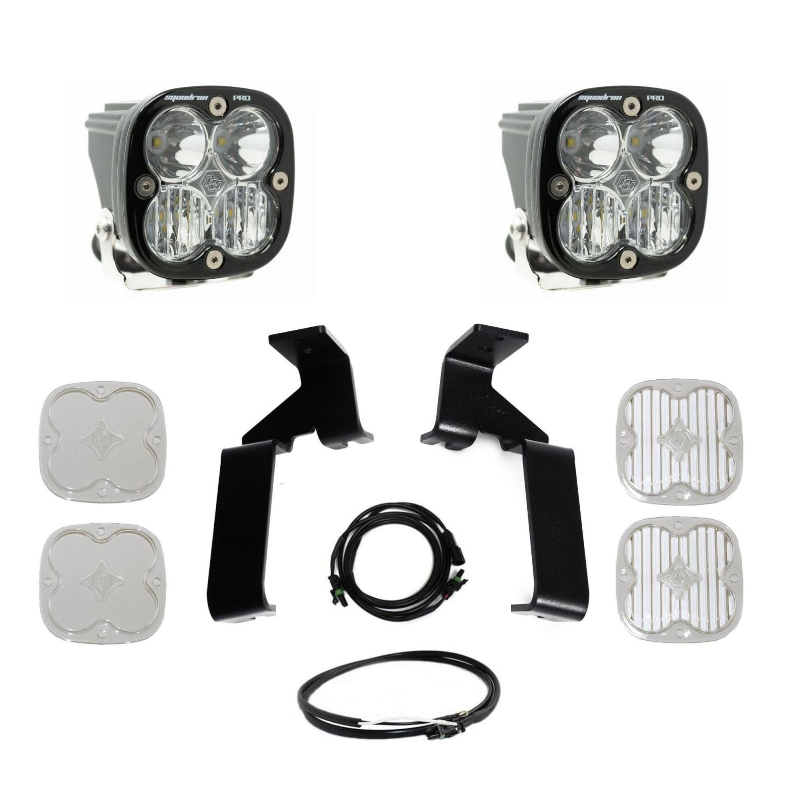 Baja Designs | LED Light Kit | Squadron Pro A-Pillar Kit fits 21-On Ford Raptor Baja Designs | 448069
