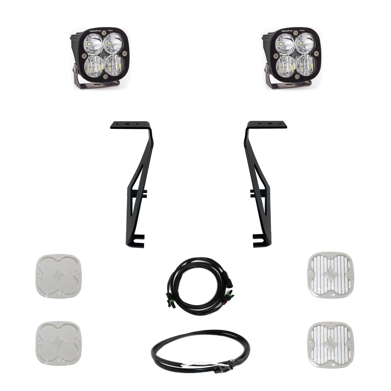 Baja Designs | LED Light Kit | Squadron Pro A-Pillar Kit fits 21-On Ford Raptor Baja Designs | 448069