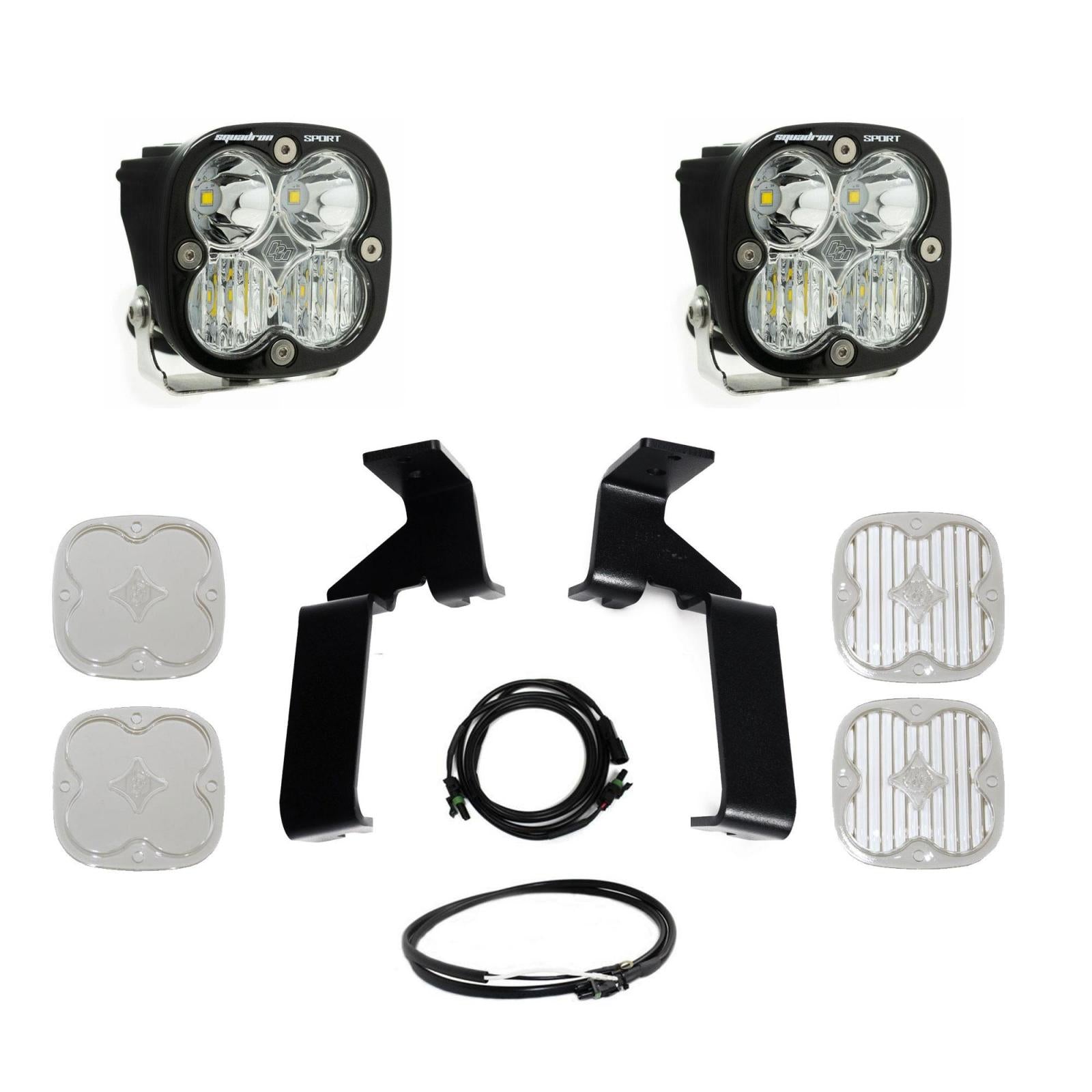 Baja Designs | LED Light Kit | Squadron Sport A-Pillar Kit fits 21-On Ford Raptor Baja Designs | 448070