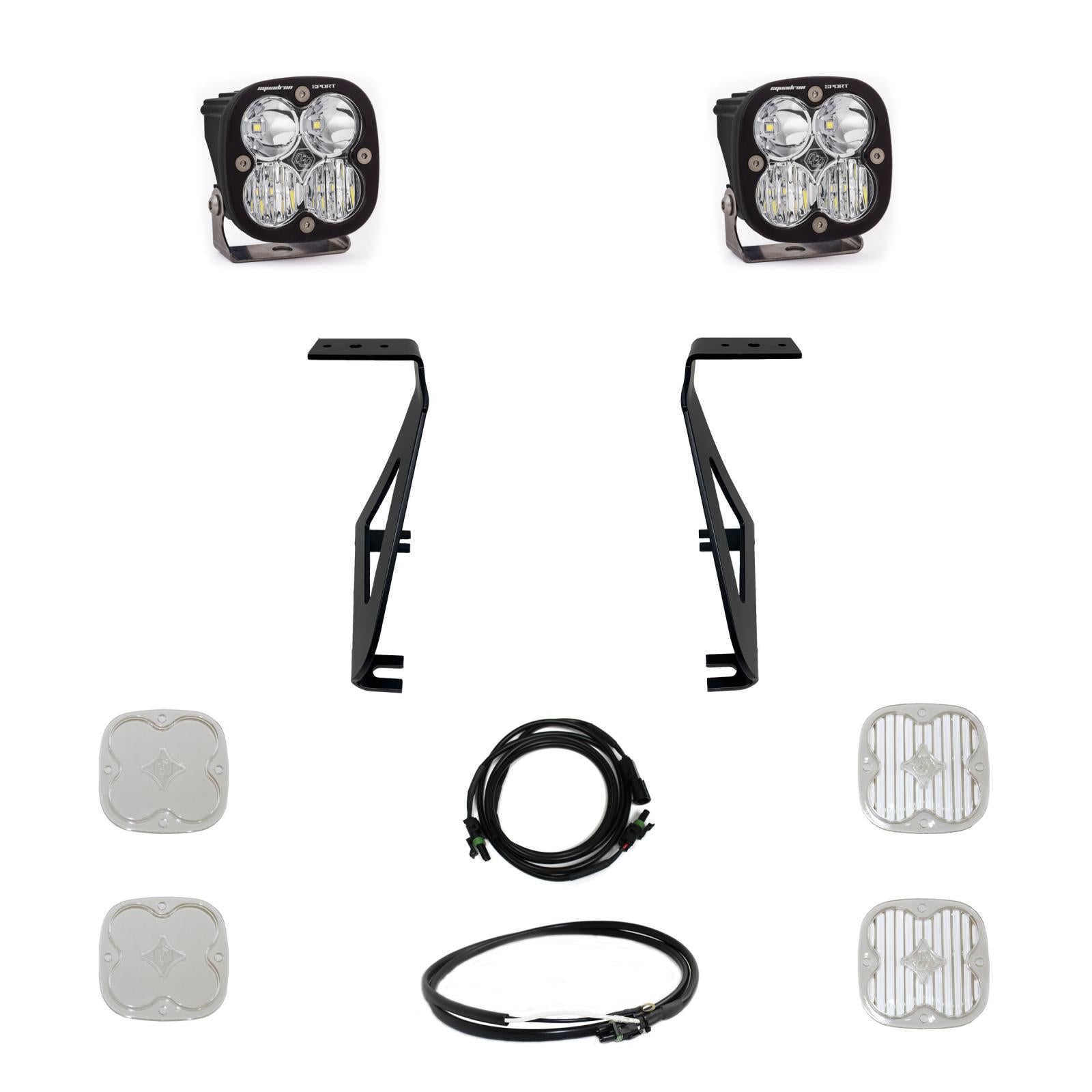 Baja Designs | LED Light Kit | Squadron Sport A-Pillar Kit fits 21-On Ford Raptor Baja Designs | 448070