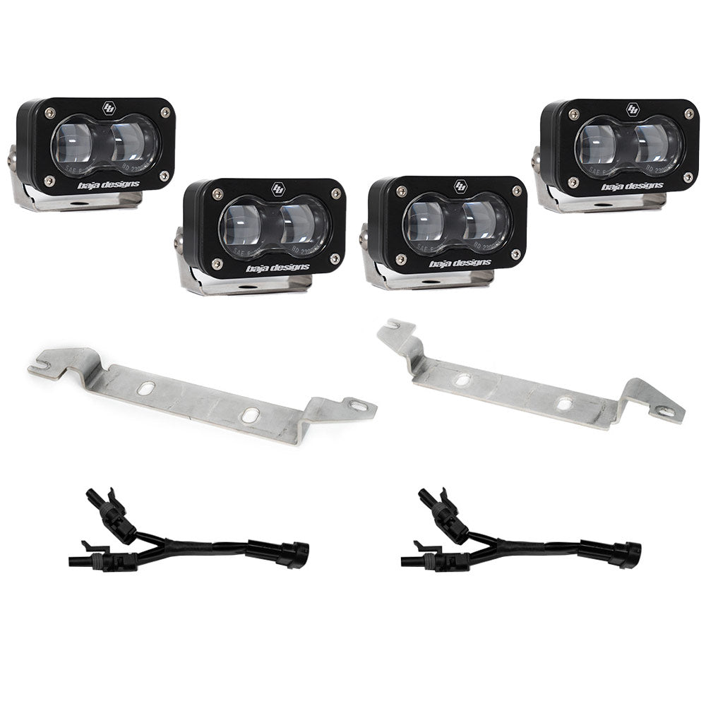 Baja Designs | Fog Lights | 2022-Present Toyota Tundra S2 SAE OEM Fog Light Replacement Kit Baja Designs | 448162