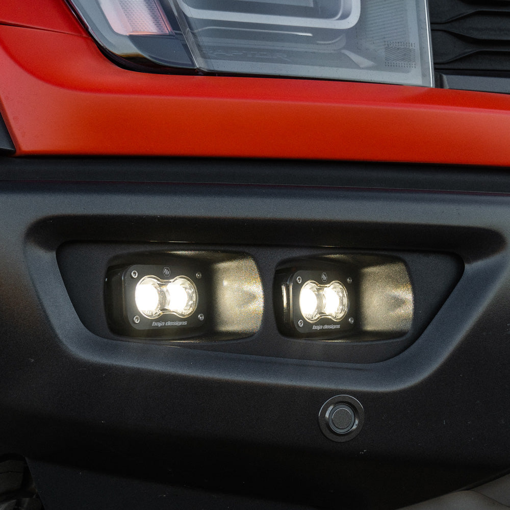 Baja Designs | Fog Lights | 2022-Present Toyota Tundra S2 SAE OEM Fog Light Replacement Kit Baja Designs | 448162
