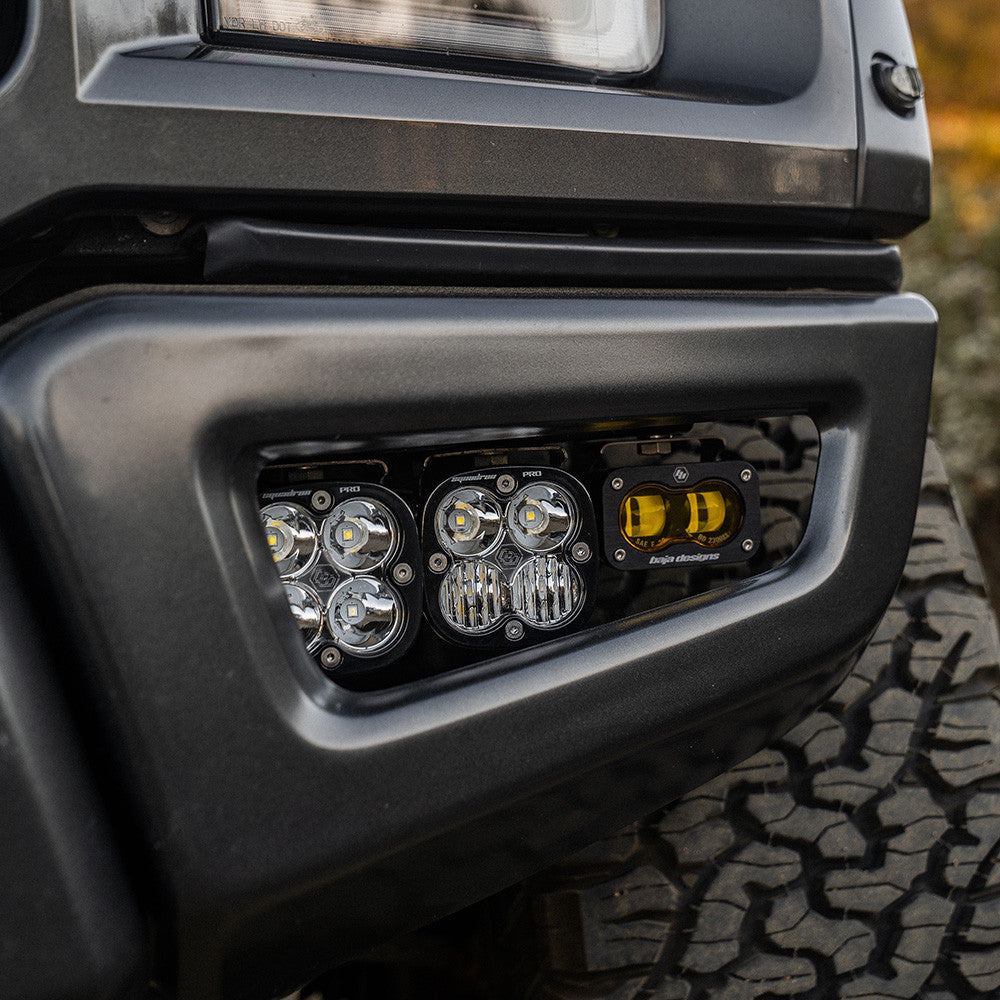 Baja Designs | Fog Lights | Ford Raptor (17-20) Fog Pocket Kit S2 SAE Amber Pro Baja Designs | 448177