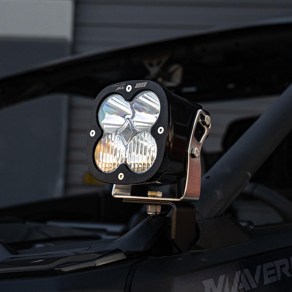 Baja Designs | A Pillar Light Mount | Can-Am, Maverick R, XL80 A-Pillar Kit Baja Designs | 448189