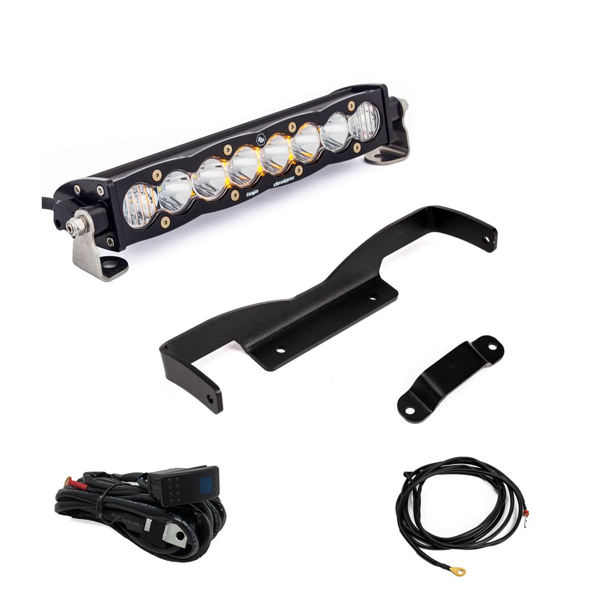 Baja Designs | LED Light Kit | Can-Am, Maverick R, Clear 10 Inch S8 Shock Tower Kit Baja Designs | 448195