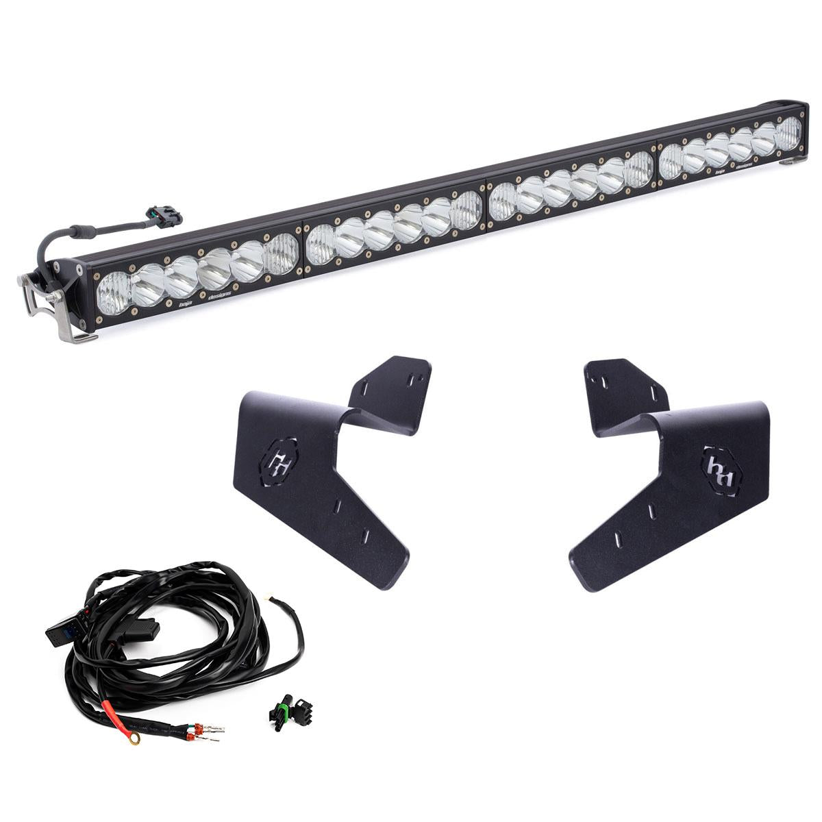 Baja Designs | LED Light Kit | Can-Am, Maverick R, 40 Inch OnX6+ Roof Mount Kit Baja Designs | 448199