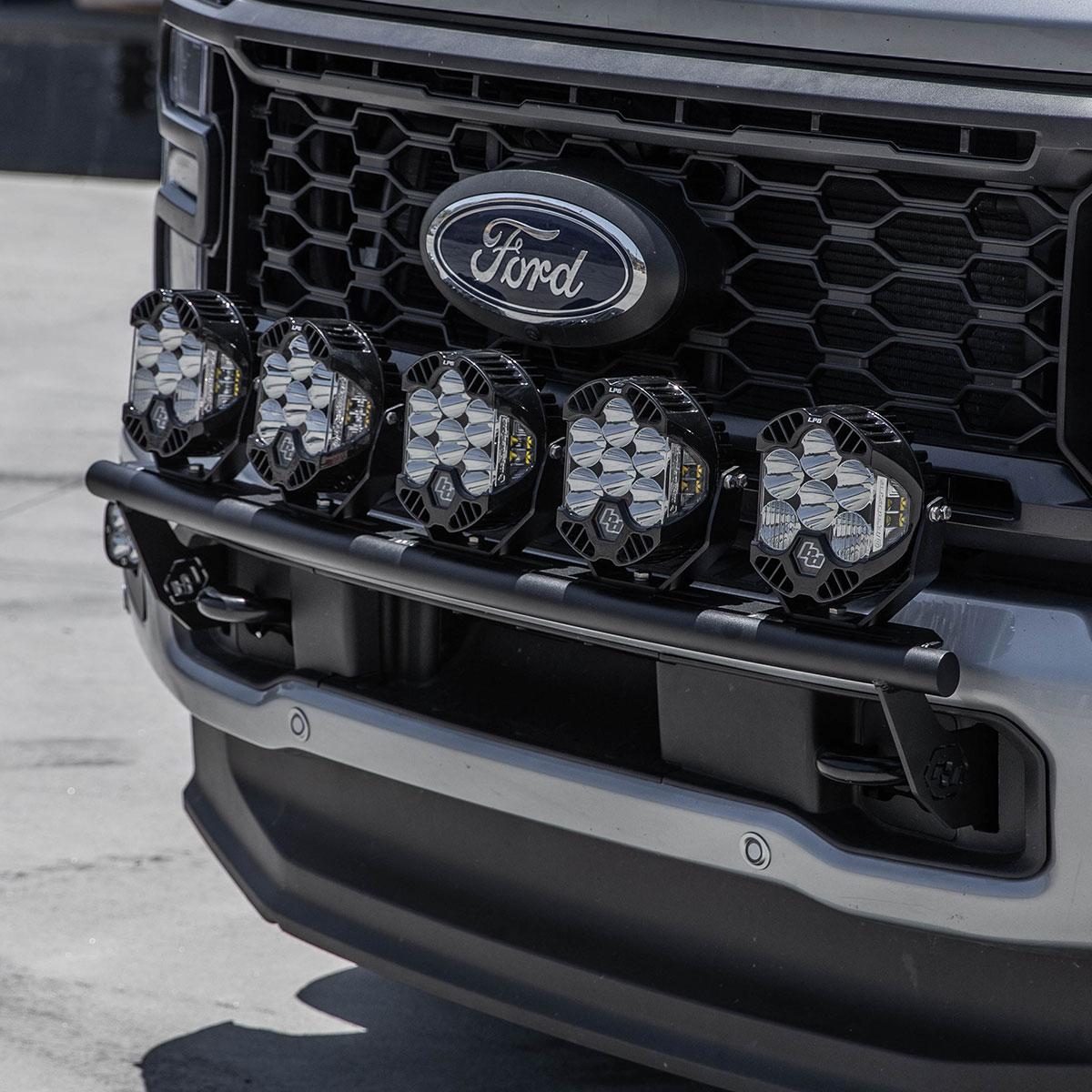 Baja Designs | Bumper Bull Bar | Ford Super Duty 23-On LP6 Bull Bar Light Kits Kit w/ Upfitter Baja Designs | 448233UP