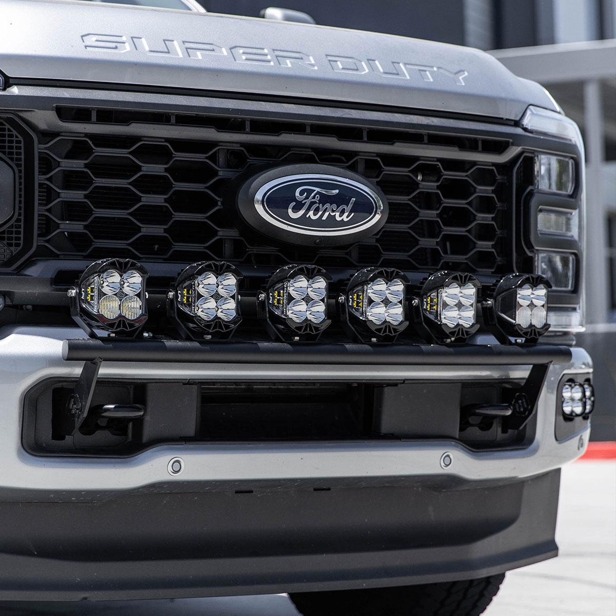 Baja Designs | Bumper Bull Bar | Ford Super Duty 23-On LP4 Bull Bar Light Kits Kit w/ Upfitter Baja Designs | 448234UP