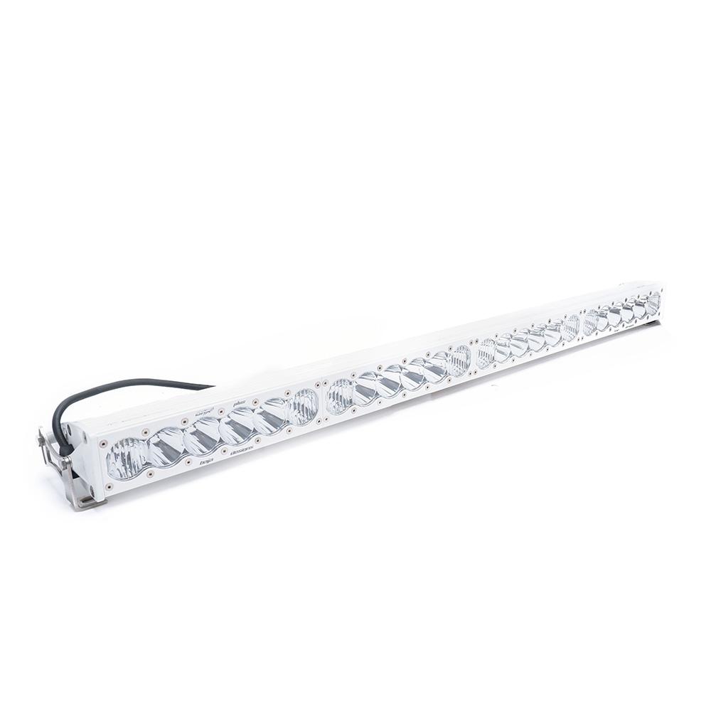 Baja Designs | LED Light Bars | OnX6+ White Straight LED Light Bar (40 Inch; Driving/Combo; Clear) Baja Designs | 454003WT