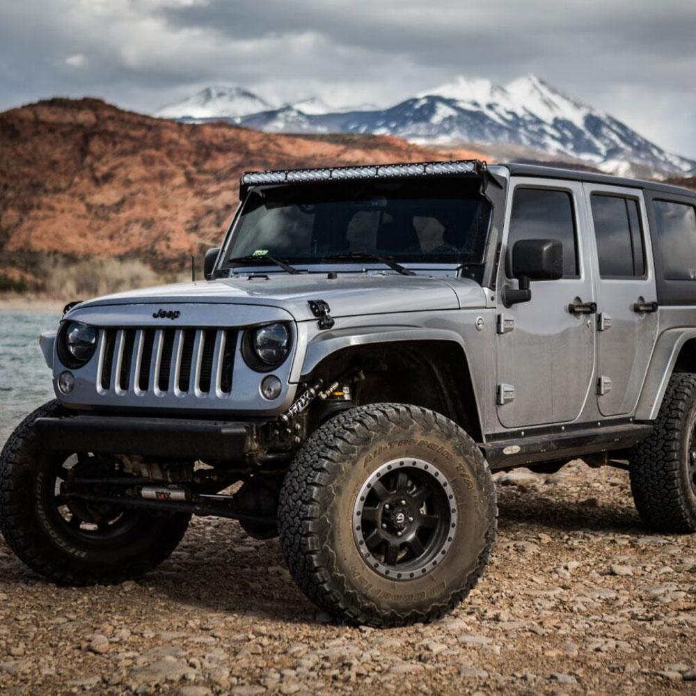 Baja Designs | LED Light Bars | Jeep JK 50 Inch Light Bar Kit 07-17 Wrangler JK OnX6 Series Baja Designs | 457503