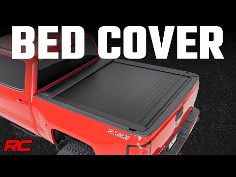 Rough Country | Tonneau Covers | Retractable Bed Cover 5 Foot 7 Inch Bed Toyota Tundra (2022-2023) Rough Country | 46514551A