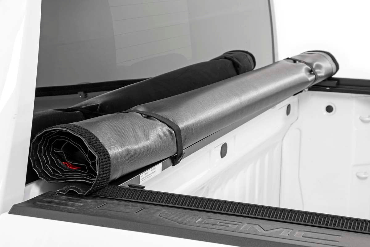Rough Country | Tonneau Covers|Truck Bed|Exterior Parts & Car Care | Soft Roll Up Bed Cover 5.8 Ft Bed 14-18 Chevy/GMC 1500 Rough Country | 48119551