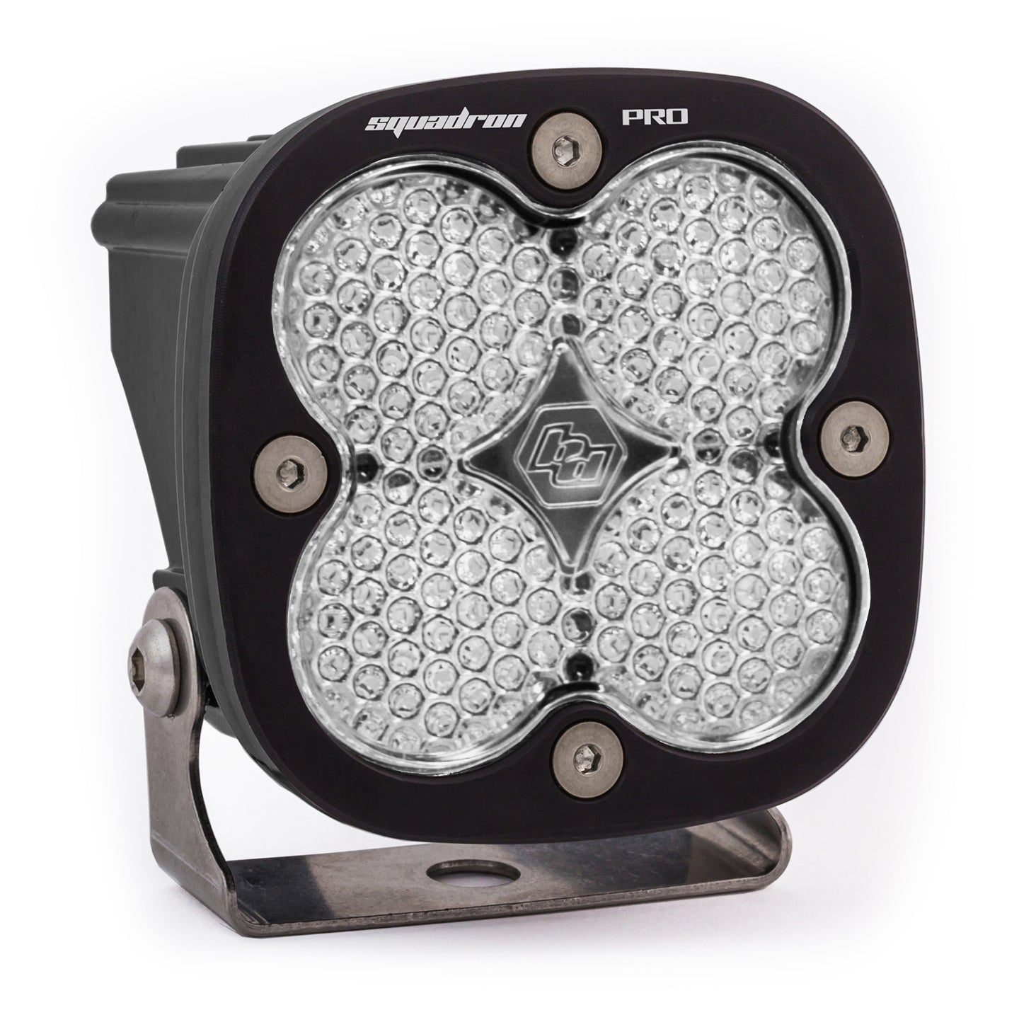 Baja Designs | LED Light Pods | LED Light Pod Black Clear Lens Work/Scene Pattern Squadron Pro Baja Designs | 490006