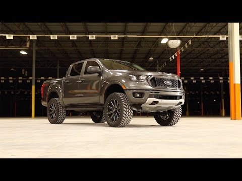 Rough Country | Suspension Control Arm | 3.5 Inch Lift Kit Forged Alum UCA Cast Steel Knuckles 19-22 Ford Ranger 4WD Rough Country | 50002