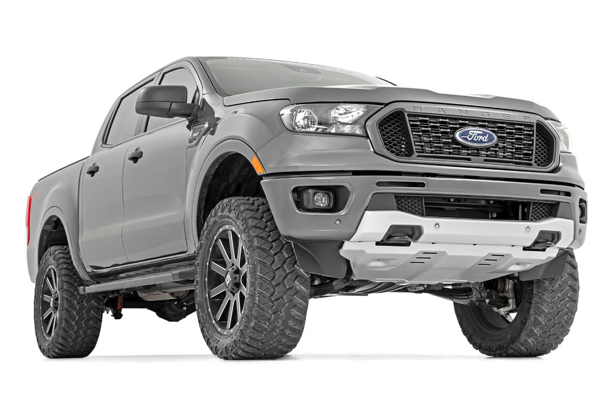 Rough Country | Suspension Control Arm | 3.5 Inch Lift Kit Forged Alum UCA Cast Steel Knuckles 19-22 Ford Ranger 4WD Rough Country | 50002