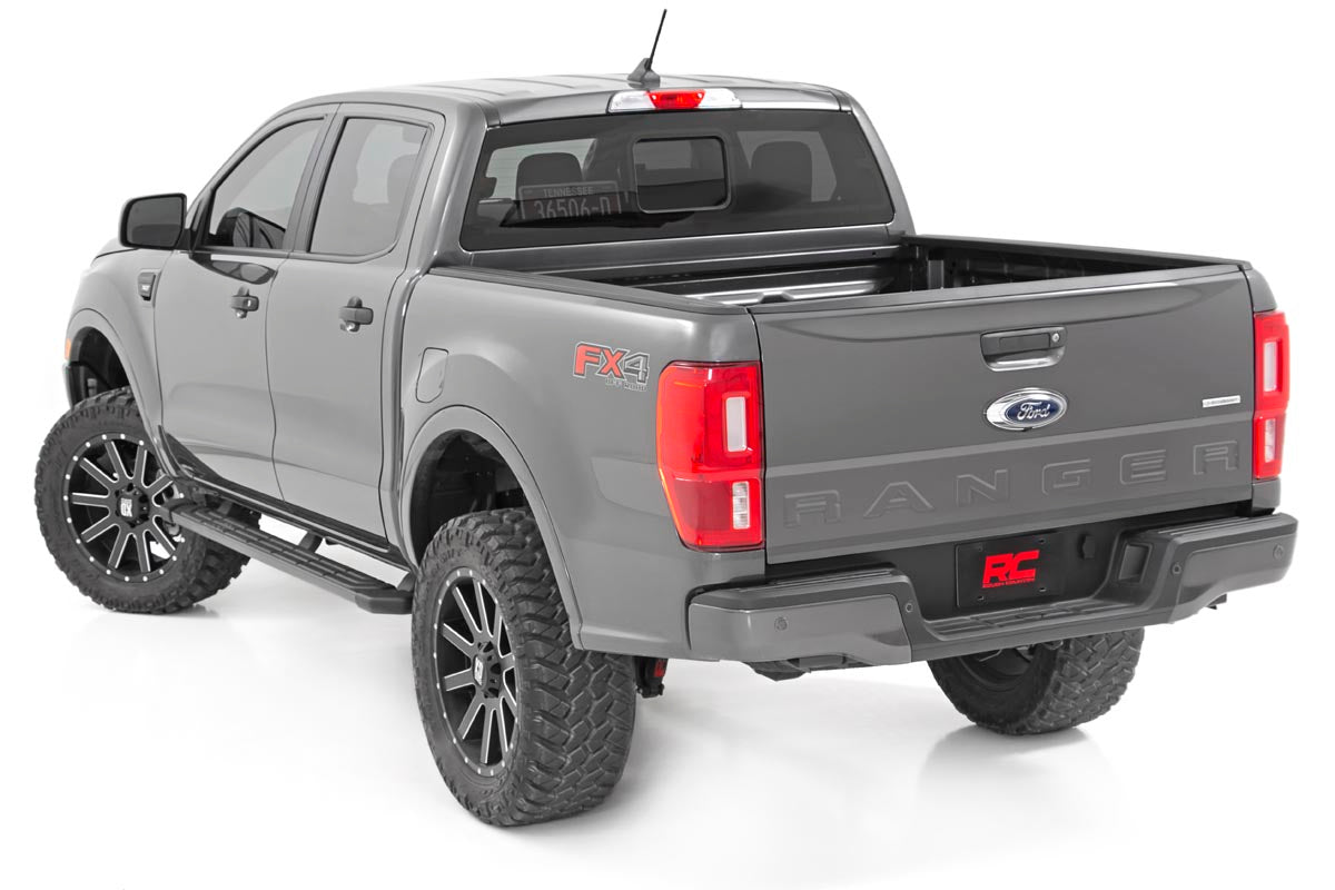 Rough Country | Suspension Control Arm | 3.5 Inch Lift Kit Forged Alum UCA Cast Steel Knuckles 19-22 Ford Ranger 4WD Rough Country | 50002