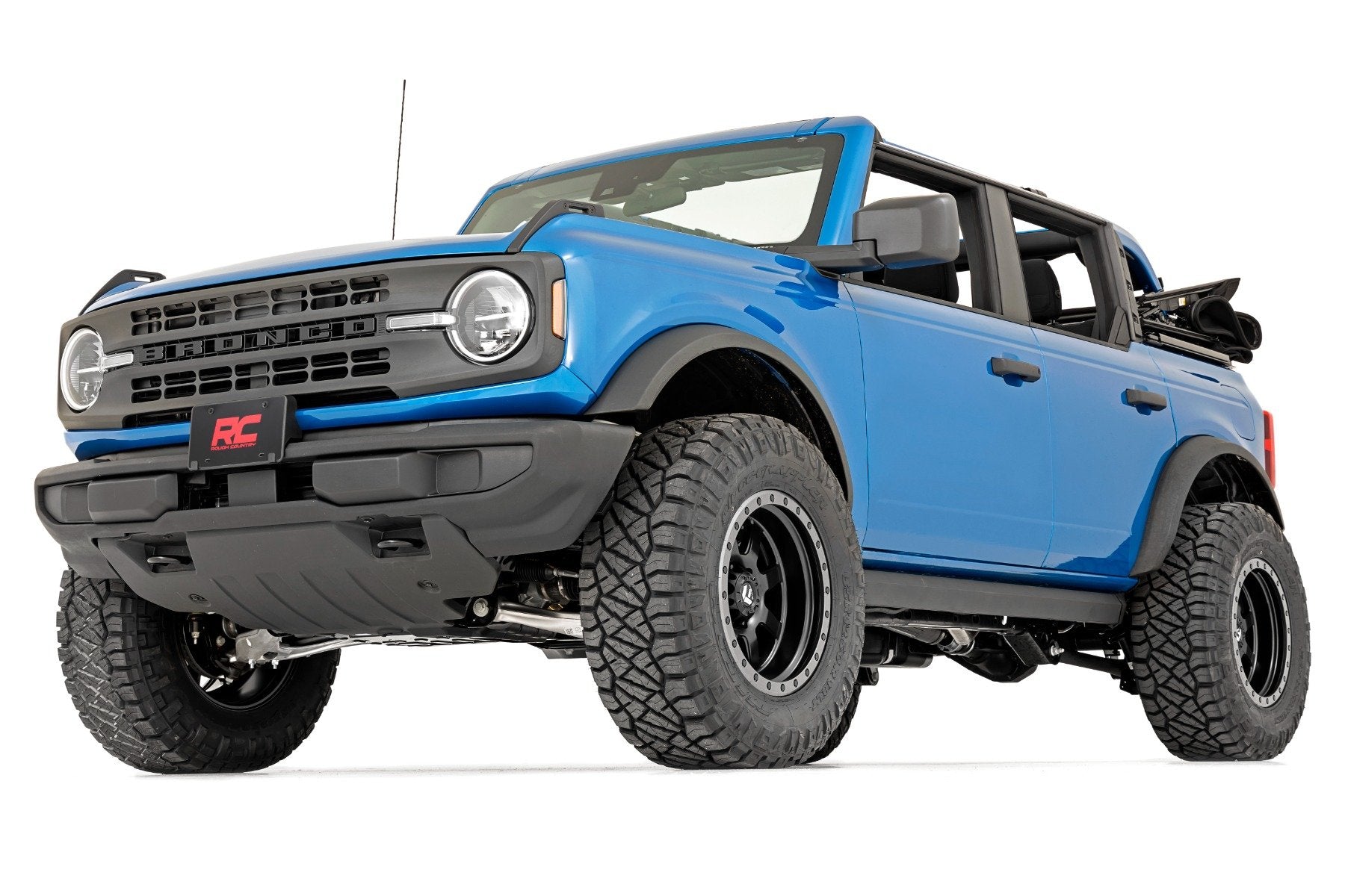 Rough Country | Suspension Strut | N3 Loaded Strut Pair 2 Inch Rear Ford Bronco 4WD 21-Up Rough Country | 501142