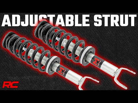 Rough Country | Leveling Kit | M1 Adjustable Leveling Struts Monotube 0-2 Inch Ram 1500 (19-23) Rough Country | 502061