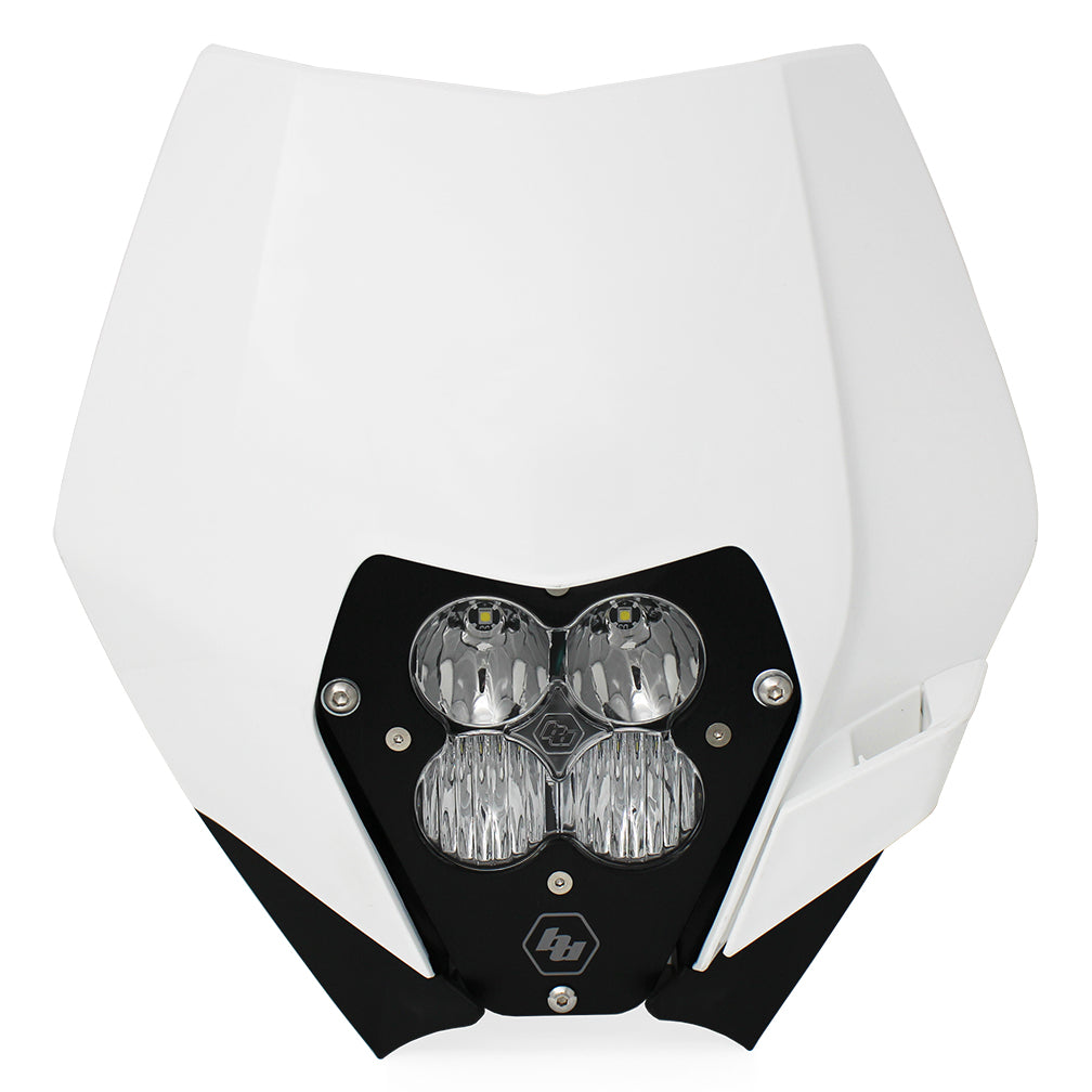 Baja Designs | Headlight Kit | KTM Headlight Kit DC 08-13 W/Headlight Shell White XL Pro Series Baja Designs | 507061
