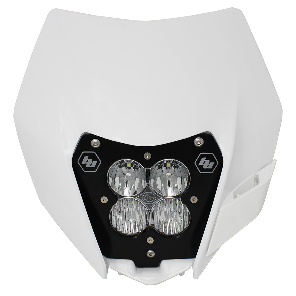 Baja Designs | Headlight Kit | KTM Headlight Kit DC 14-On W/Headlight Shell White XL Pro Series Baja Designs | 507091