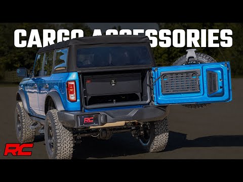 Rough Country | Trail Storage Box | Storage Box 21-Up Ford Bronco 4WD Rough Country | 51057