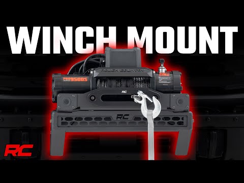 Rough Country | Winch Mount Plate | High Winch Mount All Models Ford Bronco 4WD 21-Up) Rough Country | 51066