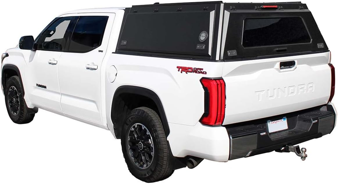 OVS | Truck Cap | Expedition - Truck Cap W/Full Wing Doors, Front and Rear Windows & 3rd Brake Light