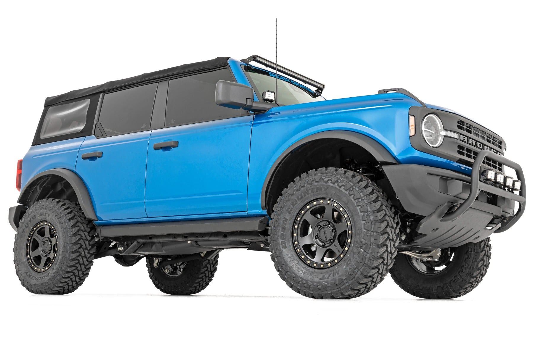 Rough Country | Roof Rail | SR2 Aluminum Rail 21-Up Ford Bronco 4WD Rough Country | 52002